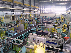 Picture depicting a die cast factory